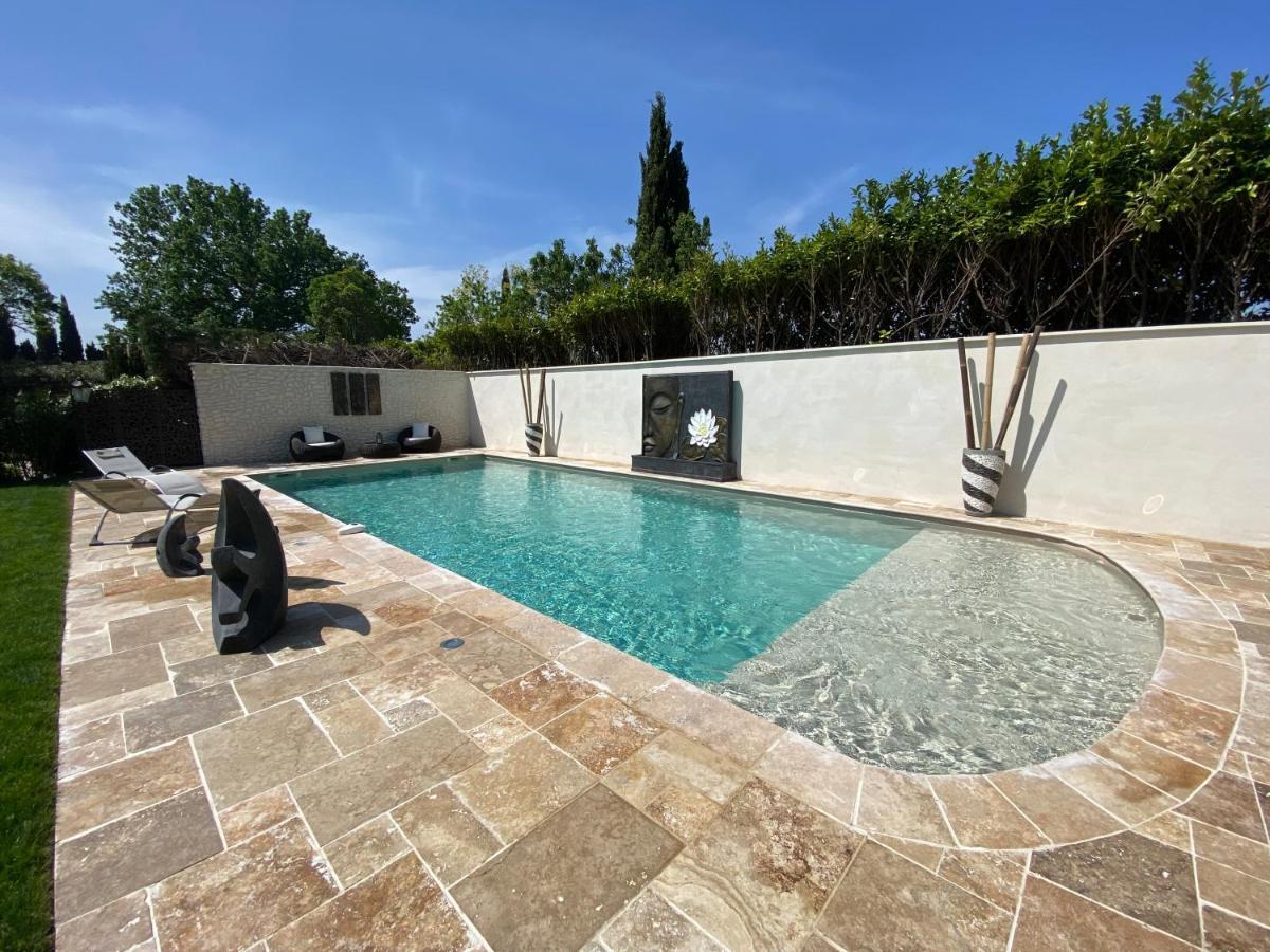 Mas Beau Soleil&Spa Gîtes de Charme avec Jacuzzi Privé Saint-Rémy-de-Provence Esterno foto