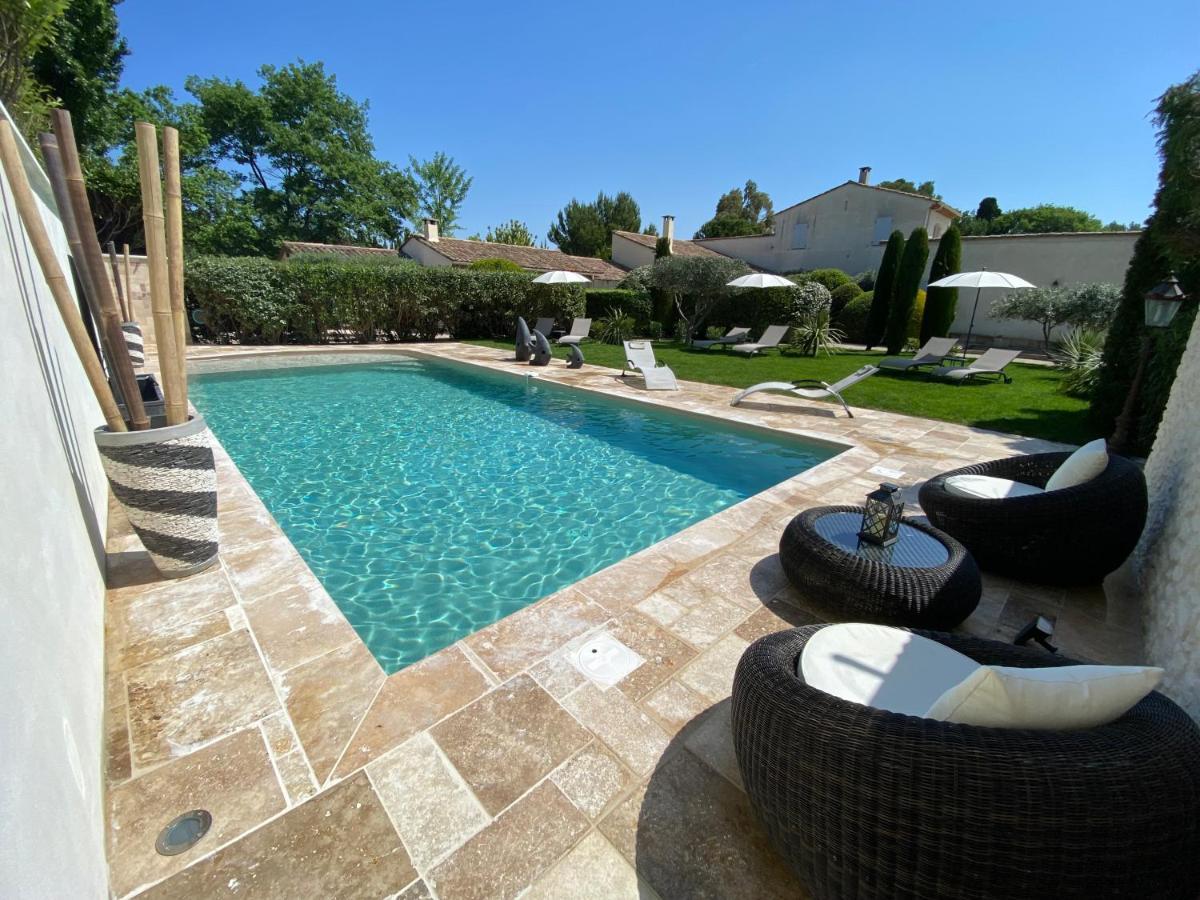Mas Beau Soleil&Spa Gîtes de Charme avec Jacuzzi Privé Saint-Rémy-de-Provence Esterno foto